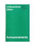 SIUE Undergraduate Catalog, 1978