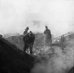 66-434; Firemen at Wagner Complex by Southern Illinois University Edwardsville