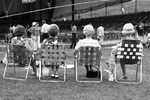 72-25; Ladies on Folding Chairs at MRF by Southern Illinois University Edwardsville