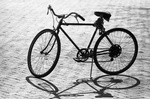 81-339; Bicycle and Shadow by Southern Illinois University Edwardsville